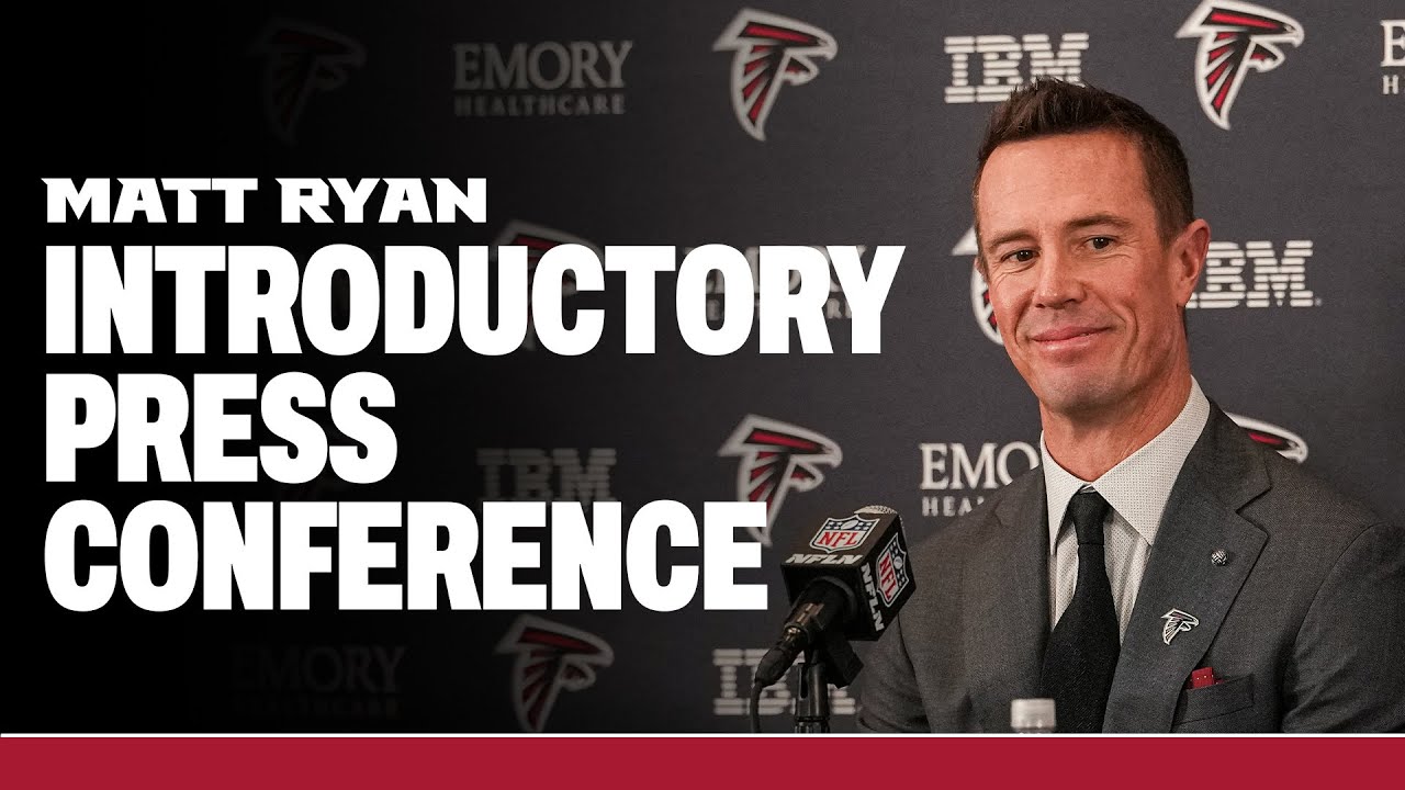 President of Football Matt Ryan Introductory Press Conference | Atlanta Falcons Vlog President of Football Matt Ryan Introductory Press Conference | Atlanta Falcons Vlog