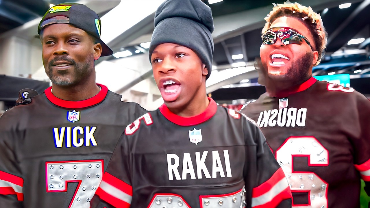 Rakai Plays In The NFL Superbowl FLAG Football Game! Rakai Plays In The NFL Superbowl FLAG Football Game!