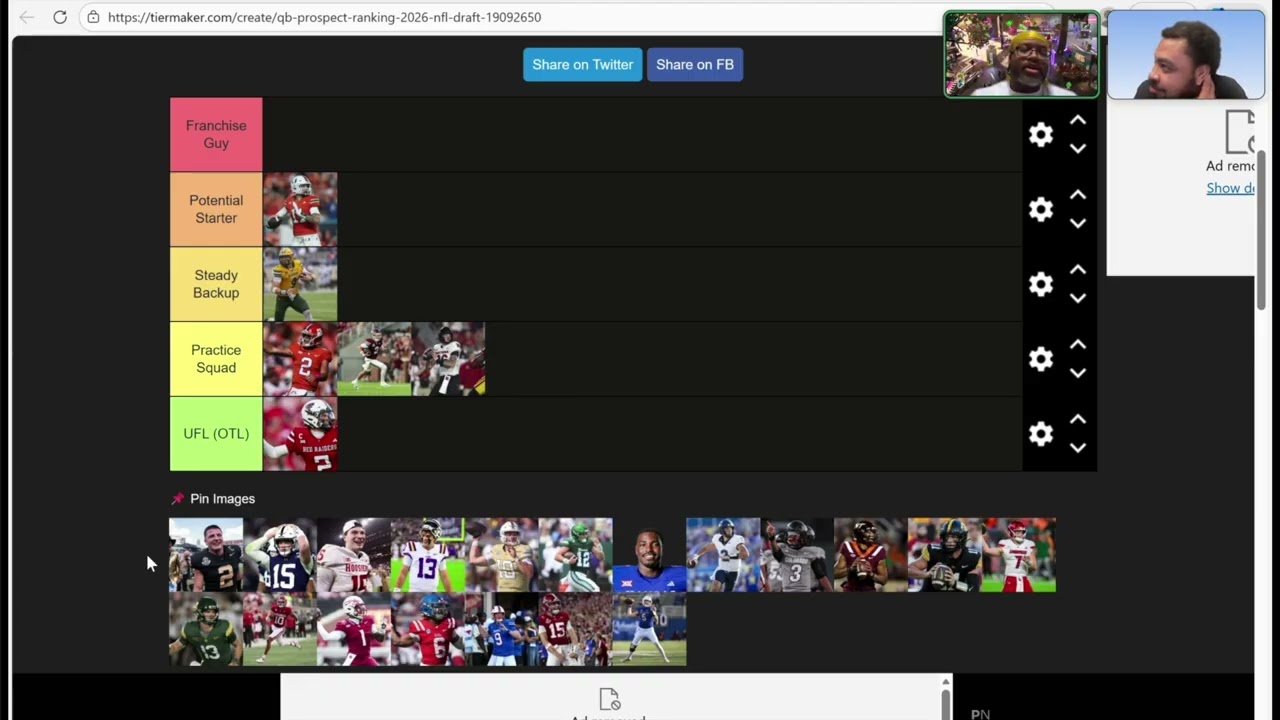 Ranking the 2026 NFL Draft QB Prospects Ranking the 2026 NFL Draft QB Prospects