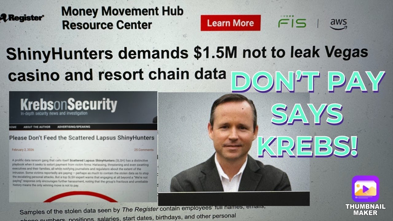 ShinyHunters Wants .5M From Wynn Resorts Not To Leak Las Vegas Casino & Resort Data – Say No Vlog ShinyHunters Wants .5M From Wynn Resorts Not To Leak Las Vegas Casino & Resort Data – Say No Vlog