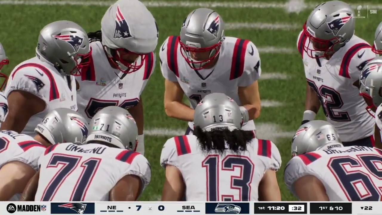 Super Bowl LX Simulation: Patriots vs. Seahawks | Madden 26 Vlog Super Bowl LX Simulation: Patriots vs. Seahawks | Madden 26 Vlog