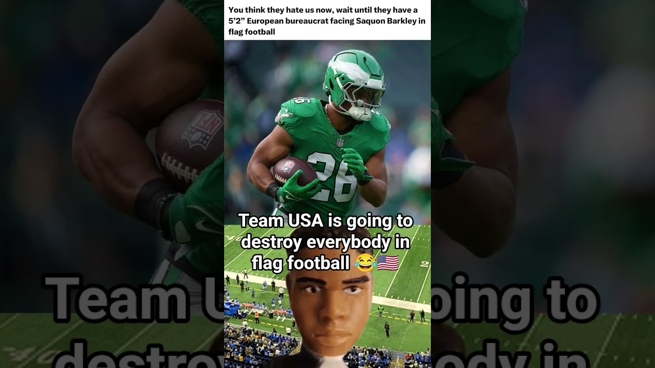 Team USA is going to destroy everybody in flag football ๐๐บ๐ธ Team USA is going to destroy everybody in flag football ๐๐บ๐ธ