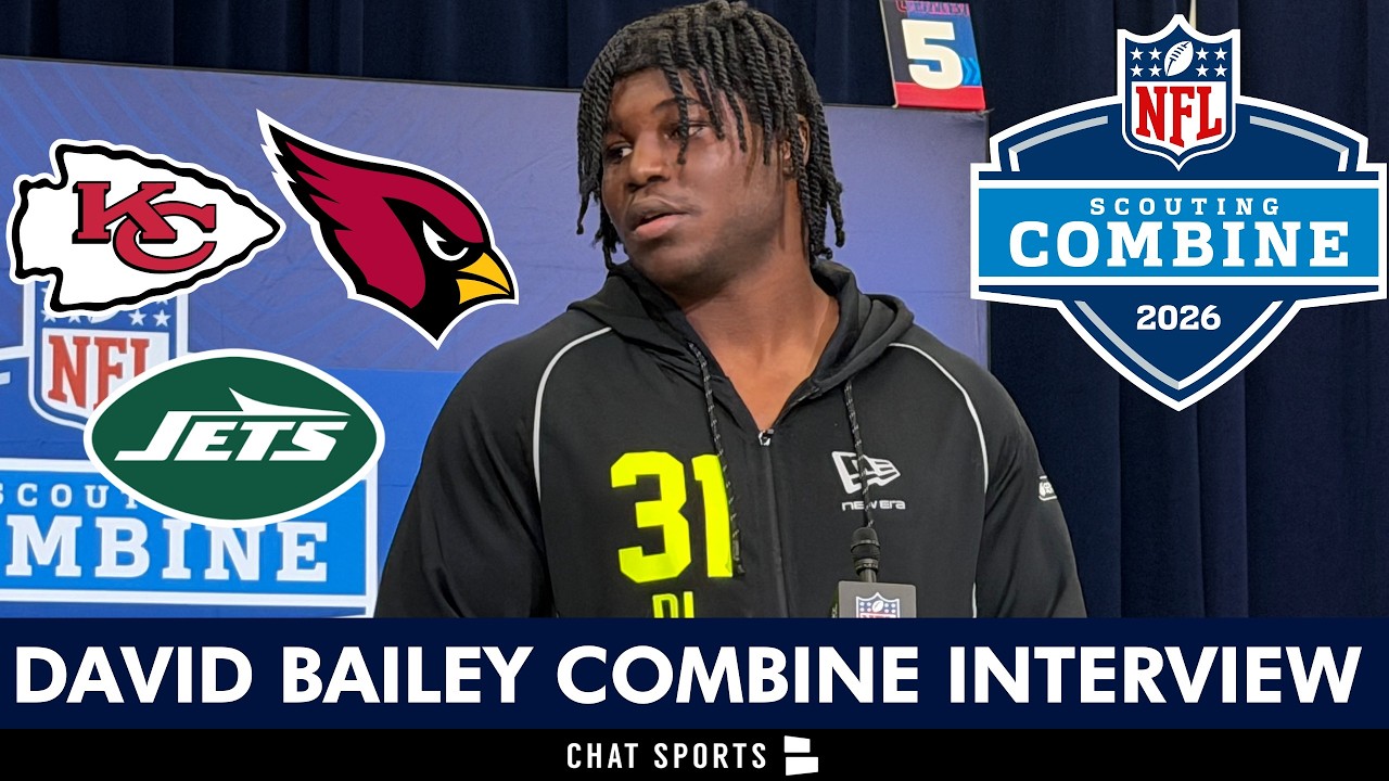 Texas Tech EDGE David Bailey 2026 NFL Draft Combine Press Conference | 2026 NFL Draft News Texas Tech EDGE David Bailey 2026 NFL Draft Combine Press Conference | 2026 NFL Draft News