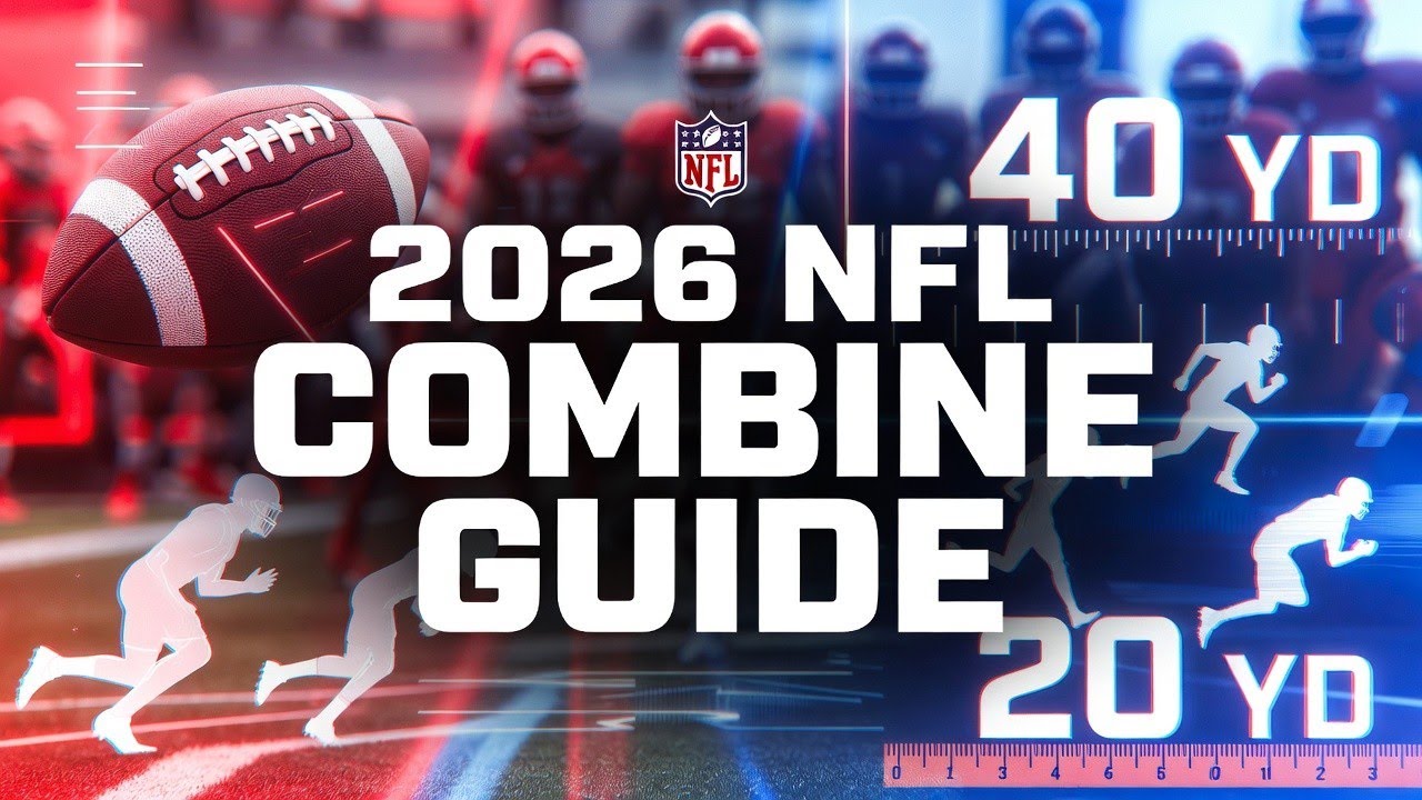 The 2026 NFL Combine Guide Vlog The 2026 NFL Combine Guide Vlog