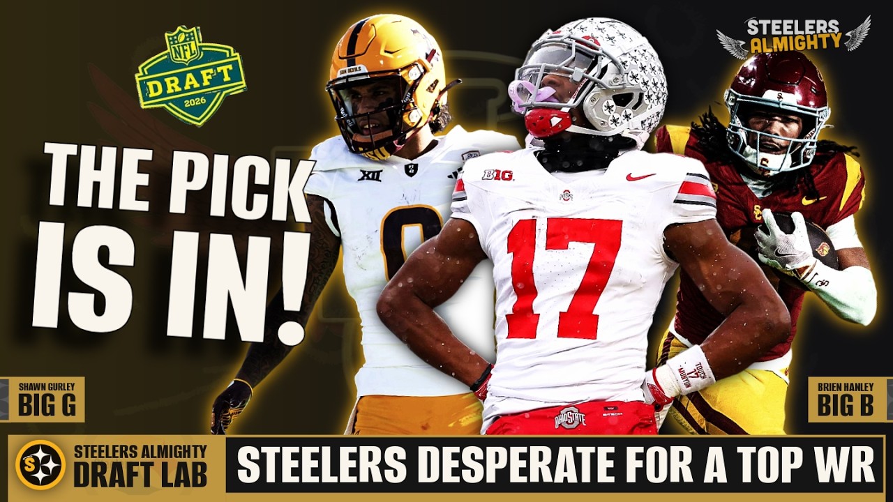 The Steelers’ Best WR Options In The 2026 NFL Draft! | The Draft Lab The Steelers’ Best WR Options In The 2026 NFL Draft! | The Draft Lab