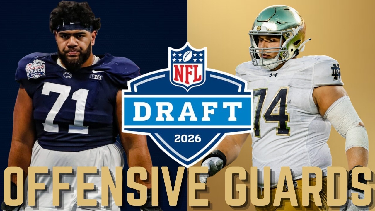 The Top 10 OFFENSIVE GUARDS in The 2026 NFL Draft Class | Pre-Combine Rankings Vlog The Top 10 OFFENSIVE GUARDS in The 2026 NFL Draft Class | Pre-Combine Rankings Vlog