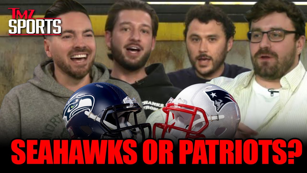 TMZ Sports Crew Make Their Super Bowl LX Picks | TMZ Sports Vlog TMZ Sports Crew Make Their Super Bowl LX Picks | TMZ Sports Vlog