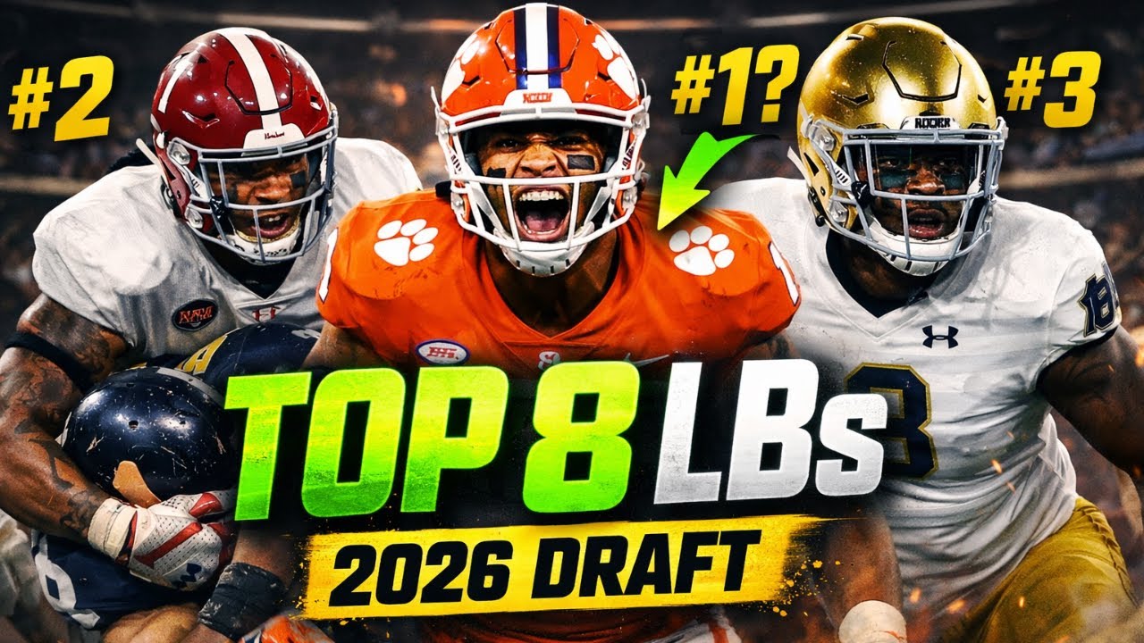 Top 8 Linebackers in the 2026 NFL Draft Rankings and Analysis Top 8 Linebackers in the 2026 NFL Draft Rankings and Analysis