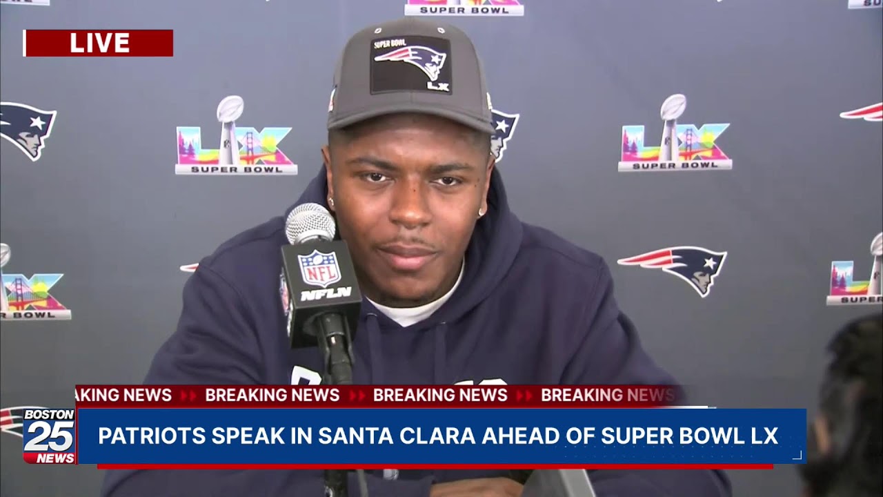 WATCH LIVE: Patriots speak in Santa Clara ahead of Super Bowl LX. Vlog WATCH LIVE: Patriots speak in Santa Clara ahead of Super Bowl LX. Vlog