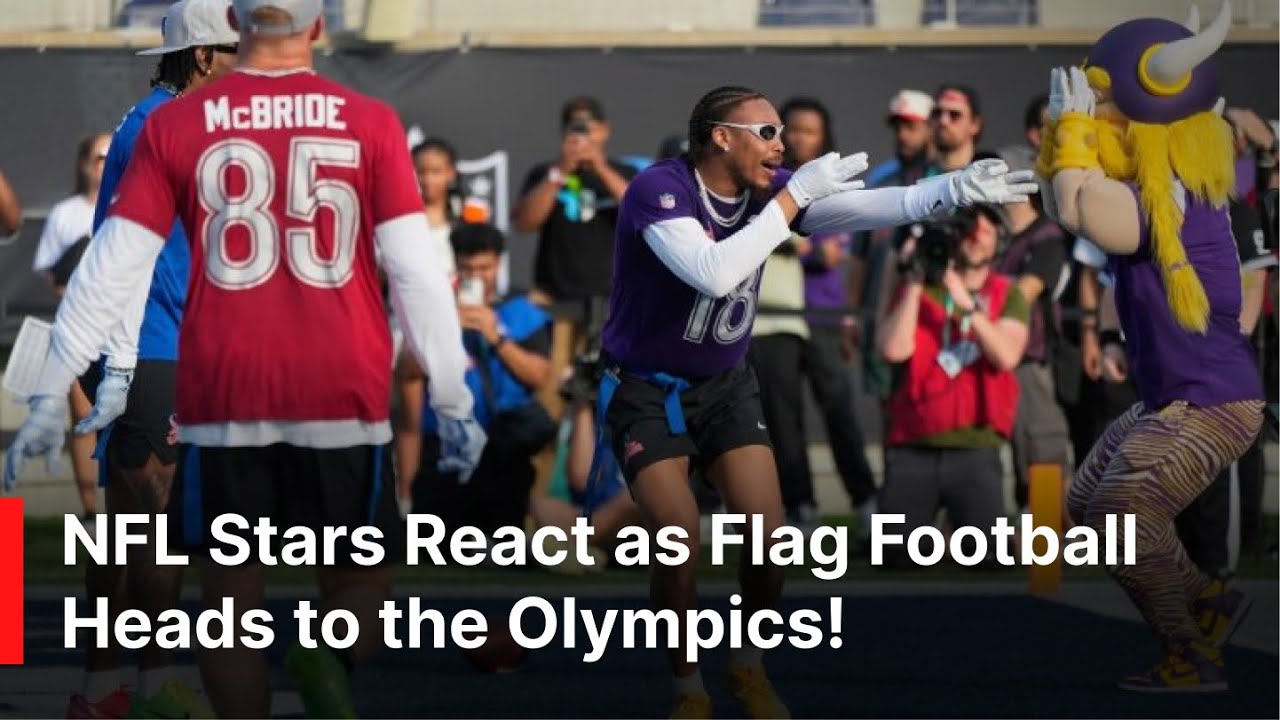 WATCH: NFL’s Elite Excited for Flag Football’s Olympic Debut at LA 2028 | AD1Z WATCH: NFL’s Elite Excited for Flag Football’s Olympic Debut at LA 2028 | AD1Z