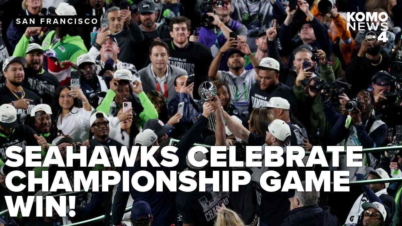 WATCH: On the field in Santa Clara at Levi’s Stadium after Seahawks win Super Bowl LX! Vlog WATCH: On the field in Santa Clara at Levi’s Stadium after Seahawks win Super Bowl LX! Vlog
