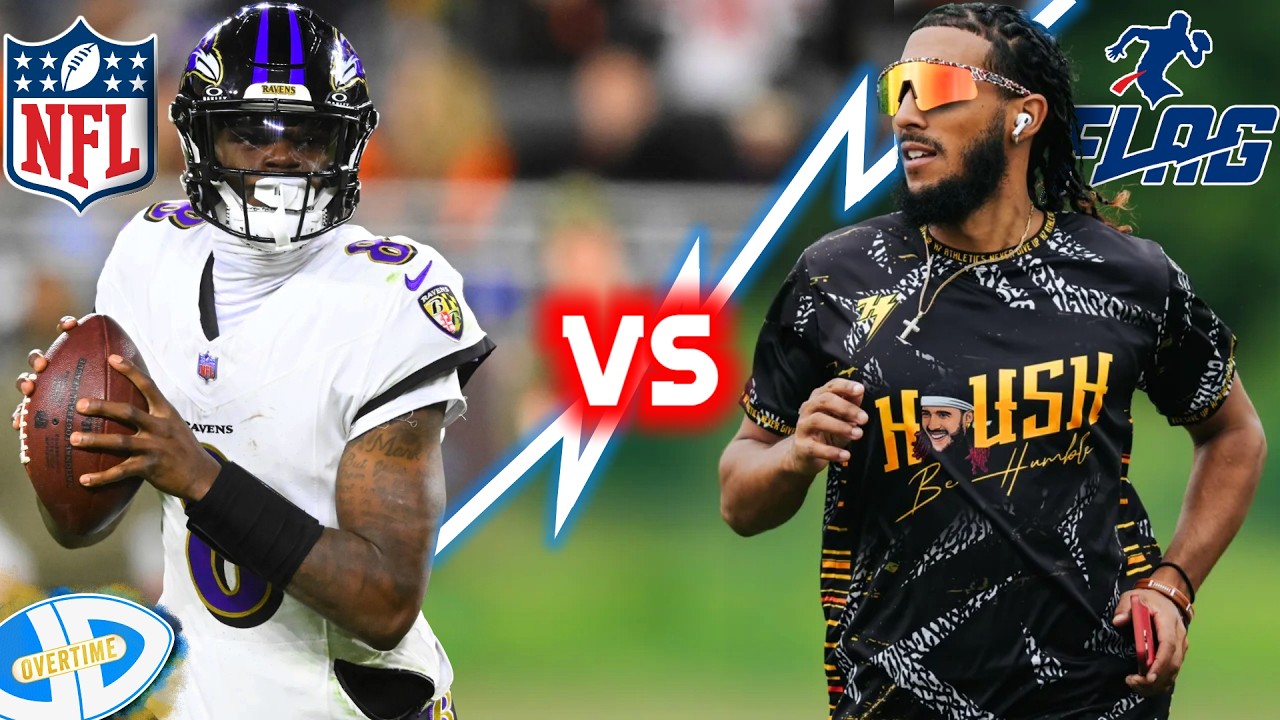 Wer spielt besser Flag Football? | NFL vs Flag Wer spielt besser Flag Football? | NFL vs Flag