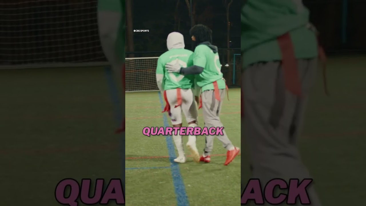 When TWO former NFL stars show up UNDERCOVER to a flag football game, it gets the people going 😮💨 When TWO former NFL stars show up UNDERCOVER to a flag football game, it gets the people going 😮💨