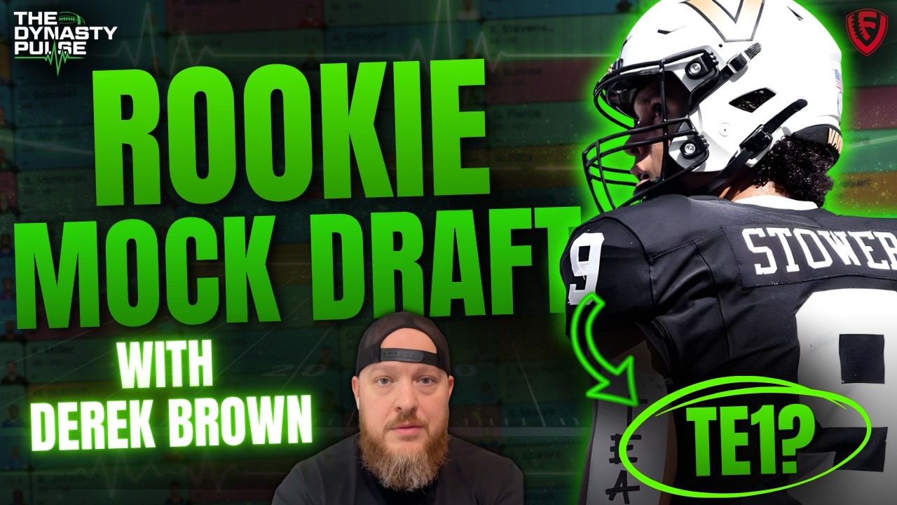 2026 Dynasty Rookie Draft: Surprising Picks, Sleepers, Rookie breakdowns & HUGE Reaches w/DBro #nfl 2026 Dynasty Rookie Draft: Surprising Picks, Sleepers, Rookie breakdowns & HUGE Reaches w/DBro #nfl