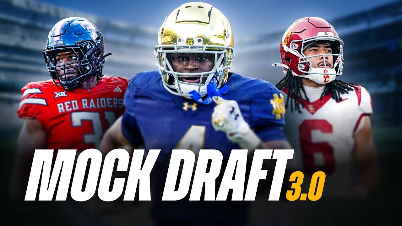 2026 NFL Mock Draft 3.0 | First Round Picks & Predictions for Every Team 2026 NFL Mock Draft 3.0 | First Round Picks & Predictions for Every Team