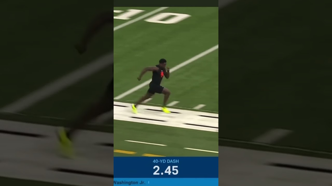 Adam Randall RB 40 Yard Dash #nfl #football #nflcombine #40yarddash #fyp Adam Randall RB 40 Yard Dash #nfl #football #nflcombine #40yarddash #fyp