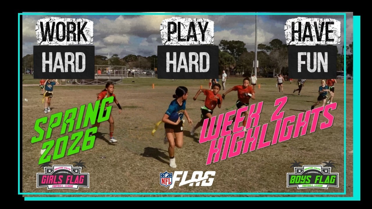 Breakthru Athletic League – Spring 2026 Week 2 Highlights (NFL Flag Football) March 14 Breakthru Athletic League – Spring 2026 Week 2 Highlights (NFL Flag Football) March 14