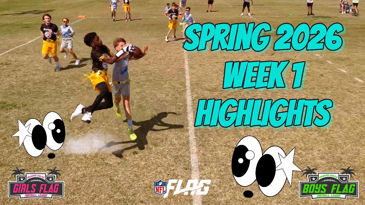 Breakthru Athletic League – Spring 2026 Week 1 Highlights (NFL Flag Football) March 7 Breakthru Athletic League – Spring 2026 Week 1 Highlights (NFL Flag Football) March 7