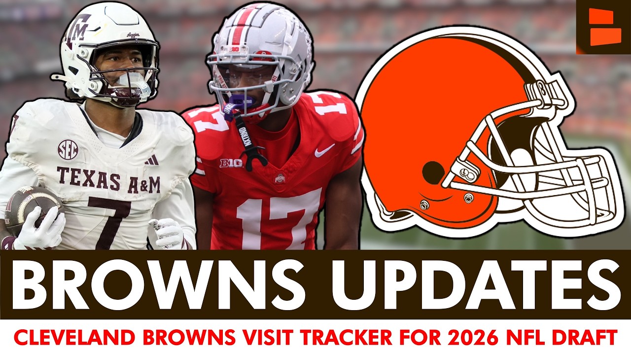 Browns Top 30 Prospects: Visits Tracker Before 2026 NFL Draft Ft. Carnell Tate & Ty Simpson Browns Top 30 Prospects: Visits Tracker Before 2026 NFL Draft Ft. Carnell Tate & Ty Simpson
