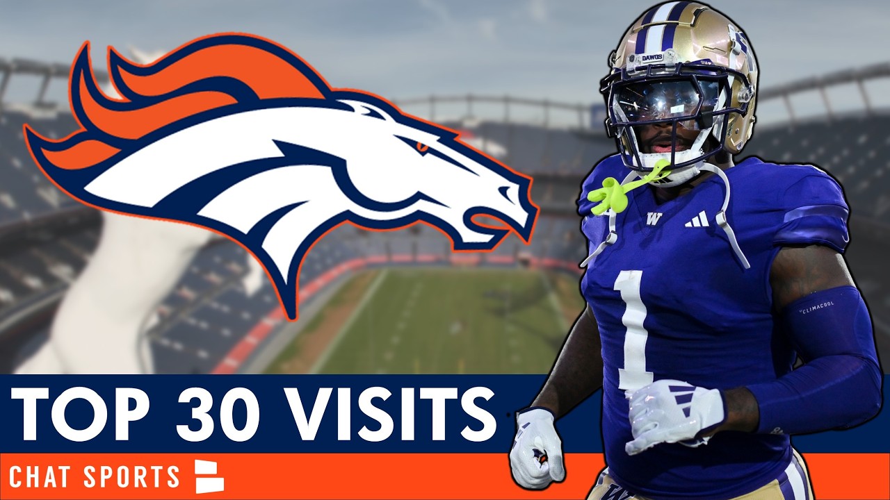 Denver Broncos Top 30 NFL Draft Visits Tracker (so far) | 2026 NFL Draft Denver Broncos Top 30 NFL Draft Visits Tracker (so far) | 2026 NFL Draft