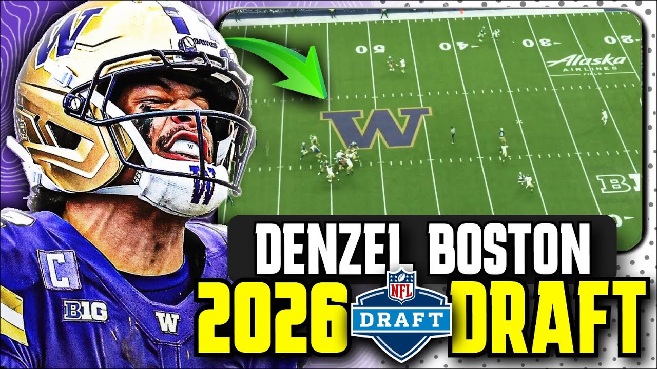 Denzel Boston – 2026 NFL Draft Profile & Comparisons Denzel Boston – 2026 NFL Draft Profile & Comparisons