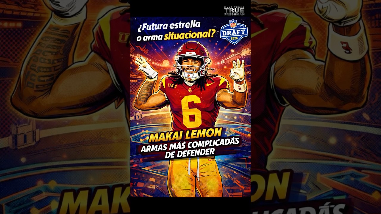¿El próximo Amon-Ra? 🍋 Makai Lemon, el WR más difícil de defender del Draft 2026 ¿El próximo Amon-Ra? 🍋 Makai Lemon, el WR más difícil de defender del Draft 2026