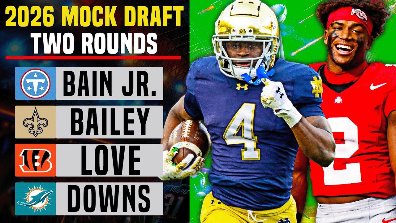 FULL 2 Round 2026 NFL Mock Draft | Shocking Picks & Sleeper Steals! FULL 2 Round 2026 NFL Mock Draft | Shocking Picks & Sleeper Steals!