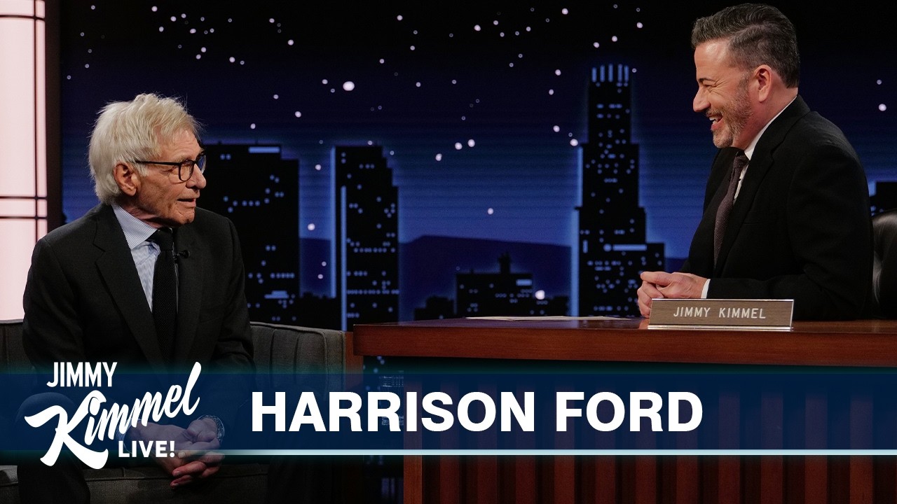 Harrison Ford on Working with Michael J. Fox on Shrinking & Making Love to His Own Film Soundtracks Harrison Ford on Working with Michael J. Fox on Shrinking & Making Love to His Own Film Soundtracks