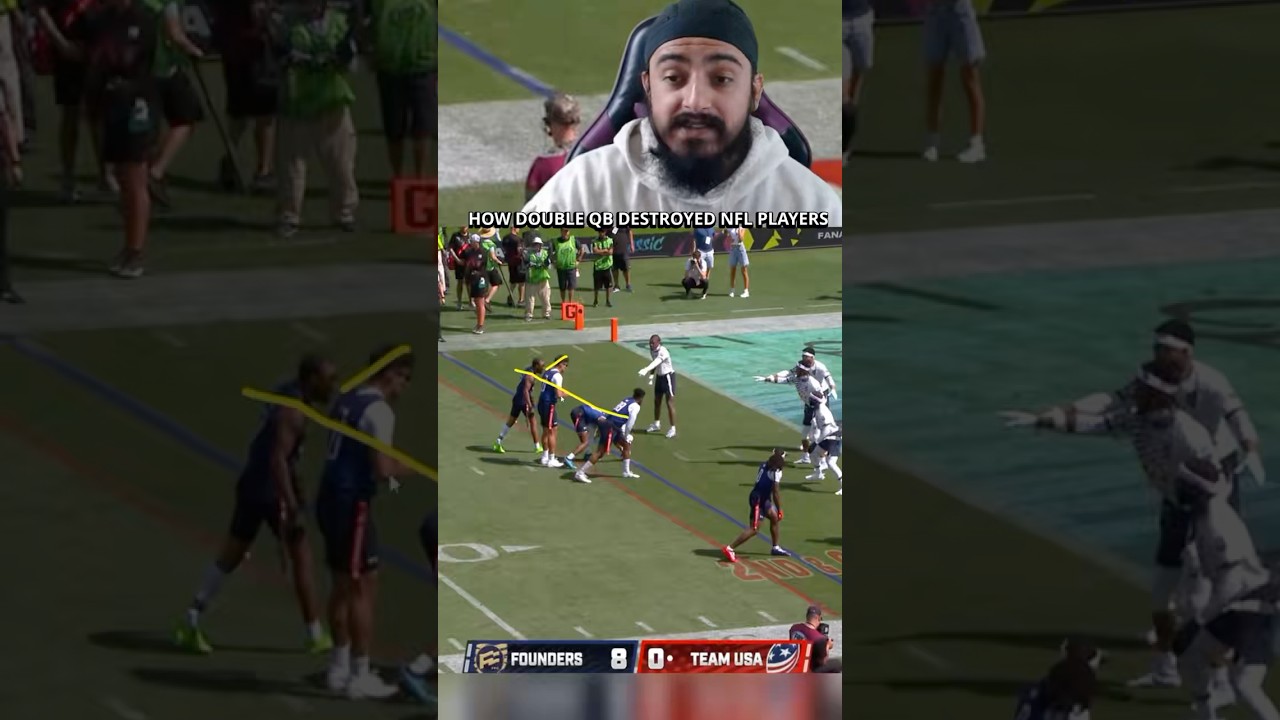 How USA Flag Football used Double QB to Beat NFL Players 🧬 #CoachSingh #Flagfootball #Fanatics How USA Flag Football used Double QB to Beat NFL Players 🧬 #CoachSingh #Flagfootball #Fanatics