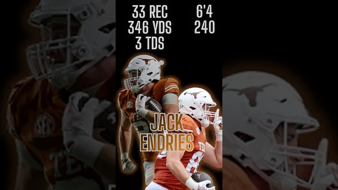 Jack Endries Prospect Profile | 2026 NFL Draft TE Breakdown #nfl #dynastyfantasyfootball #prospect Jack Endries Prospect Profile | 2026 NFL Draft TE Breakdown #nfl #dynastyfantasyfootball #prospect