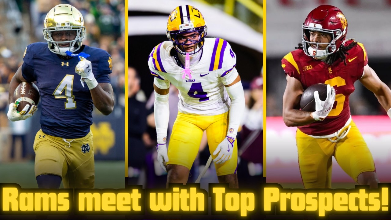 L.A. Rams meet with Top NFL Draft Prospects at 2026 Scouting Combine! + Maxx Crosby Update, + more! L.A. Rams meet with Top NFL Draft Prospects at 2026 Scouting Combine! + Maxx Crosby Update, + more!