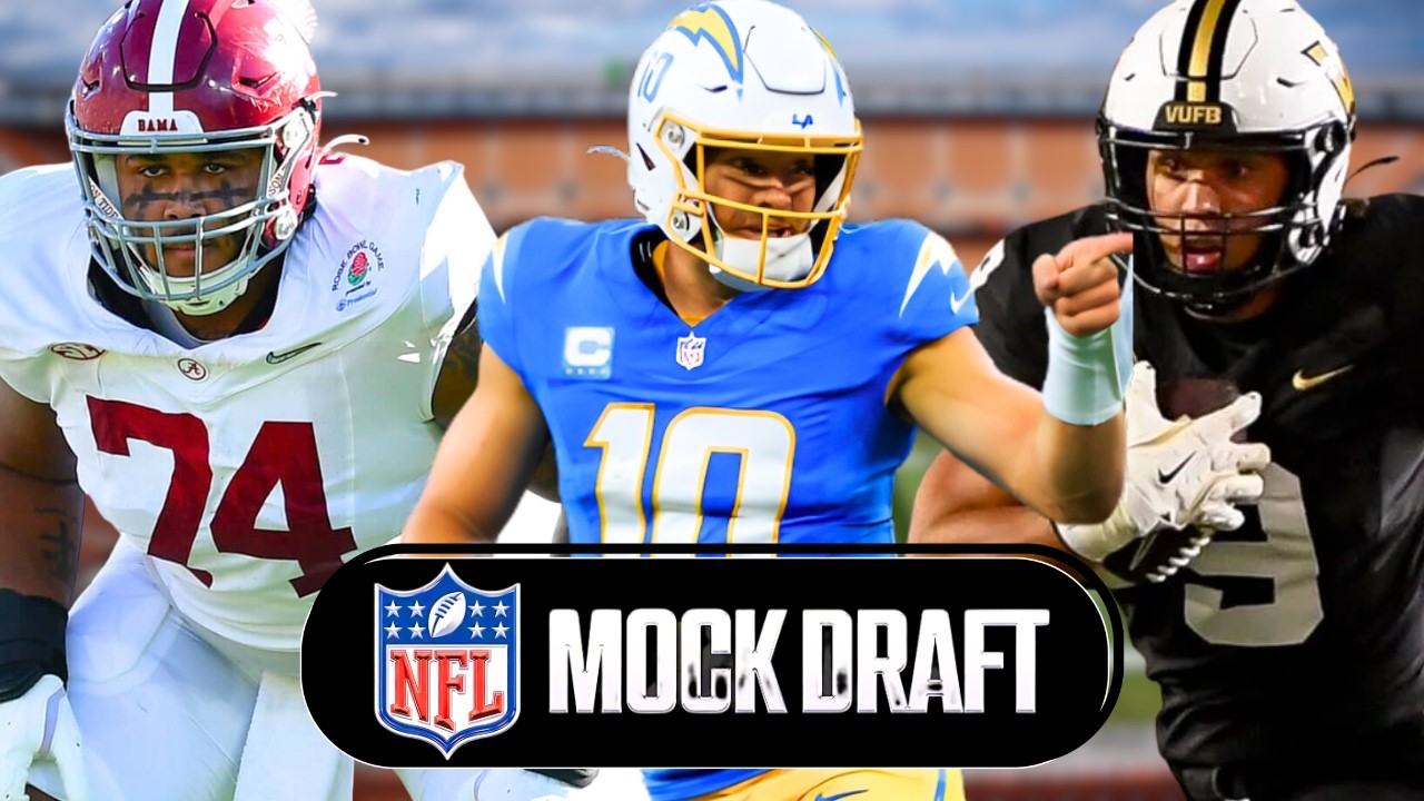 Los Angeles Chargers 7-Round NFL Mock Draft: Building Around Justin Herbert And Fixing The O-Line Los Angeles Chargers 7-Round NFL Mock Draft: Building Around Justin Herbert And Fixing The O-Line