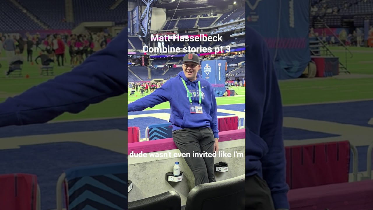 Matt Hasselbeck combine stories pt 3 Matt Hasselbeck combine stories pt 3