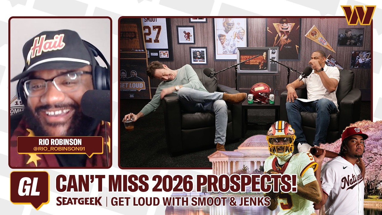 π Most Valuable 2026 NFL Draft Prospects & OROY Predictions | Get Loud | Washington Commanders π Most Valuable 2026 NFL Draft Prospects & OROY Predictions | Get Loud | Washington Commanders