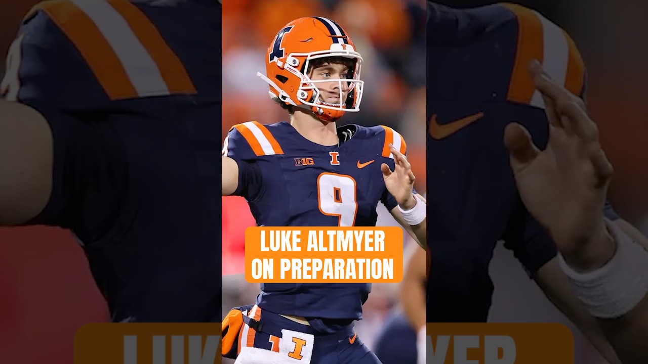 ๐ NFL Draft Prospect, Luke Altmyer, on the importance of preparation for quarterbacks! #nfl #draft ๐ NFL Draft Prospect, Luke Altmyer, on the importance of preparation for quarterbacks! #nfl #draft