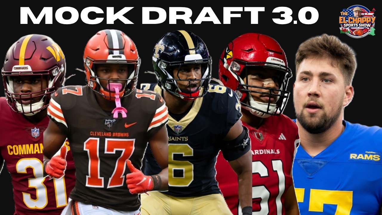 NFL Mock Draft 3.0: Carnell Tate to Browns + Full First Round Breakdown! 2026 NFL Draft NFL Mock Draft 3.0: Carnell Tate to Browns + Full First Round Breakdown! 2026 NFL Draft