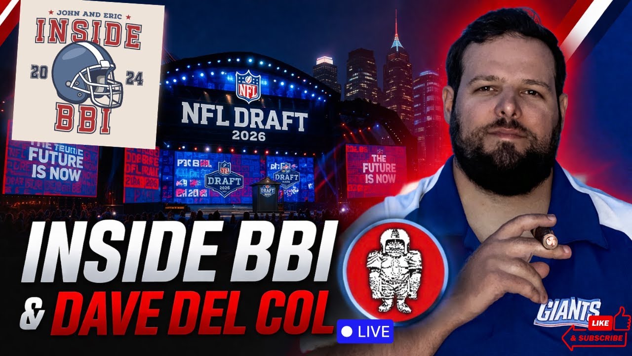 NY Giants Draft Strategy REVEALED? | LIVE w/ Dave Del Col (Scouts Honor) | 2026 NFL Draft Preview NY Giants Draft Strategy REVEALED? | LIVE w/ Dave Del Col (Scouts Honor) | 2026 NFL Draft Preview