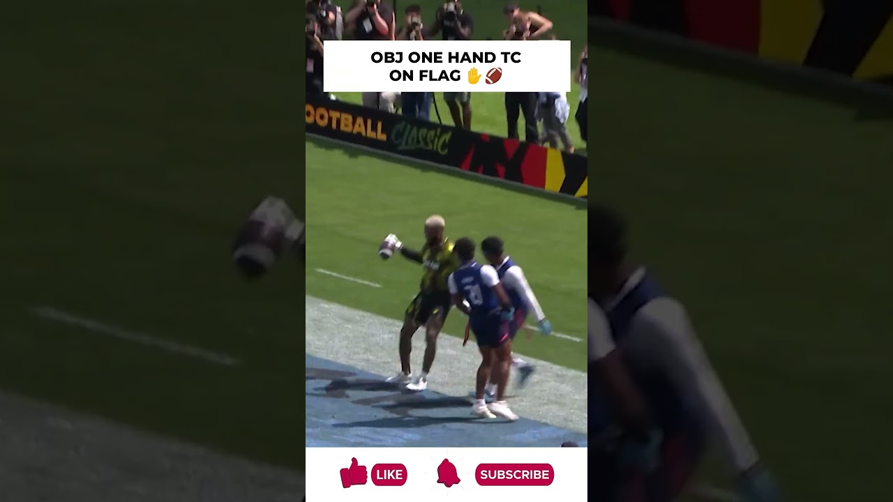 OBJ STILL GOT IT 😳🔥FANATICS FLAG FOOTBALL CLASSIC | #NFL Shorts OBJ STILL GOT IT 😳🔥FANATICS FLAG FOOTBALL CLASSIC | #NFL Shorts