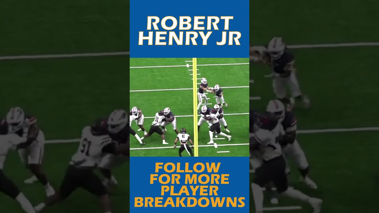 Robert Henry Jr. Speed Is REAL 💨 | UTSA RB Robert Henry Jr. Speed Is REAL 💨 | UTSA RB