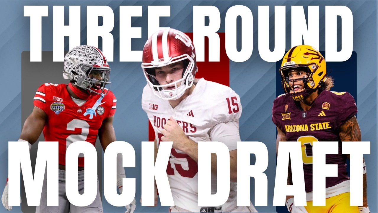 Updated 2026 3 Round Mock Draft WITH TRADES Updated 2026 3 Round Mock Draft WITH TRADES