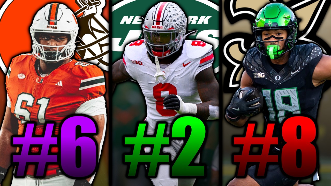100% Accurate 2026 NFL Mock Draft 2.0! 100% Accurate 2026 NFL Mock Draft 2.0!