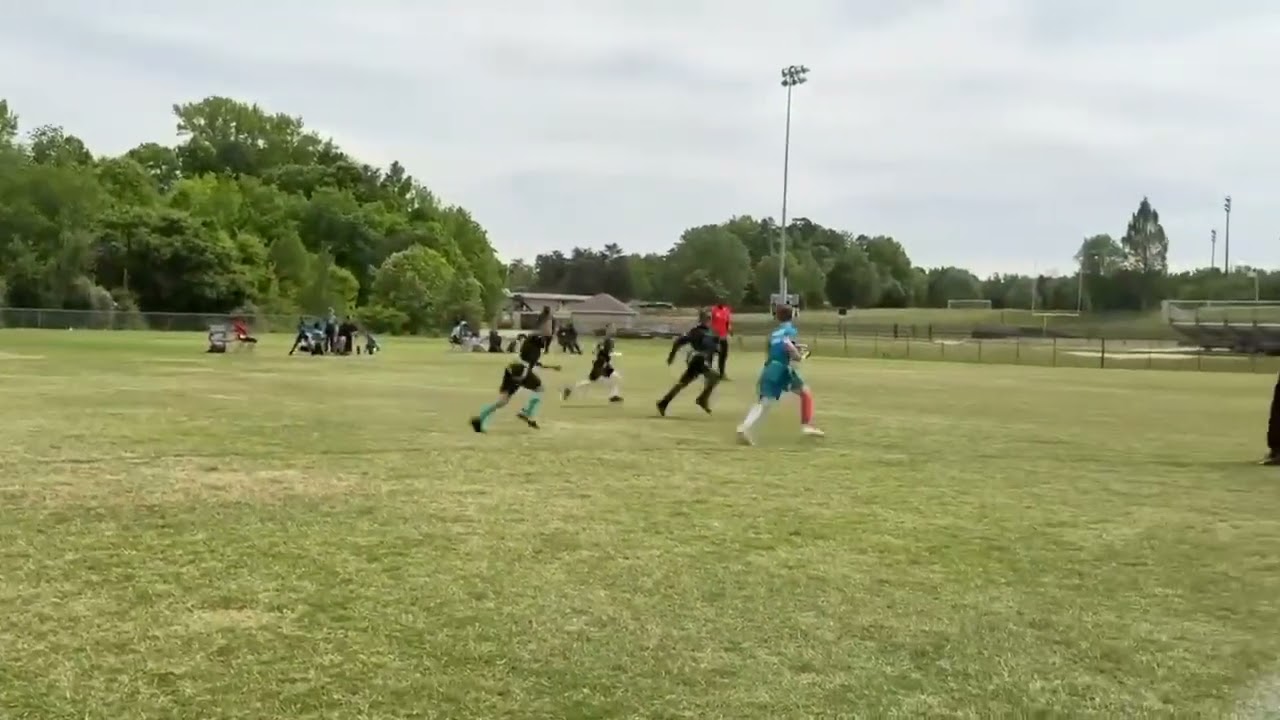 1st of MANY!!!! 🏈 #nflflag #panthers #flag #football