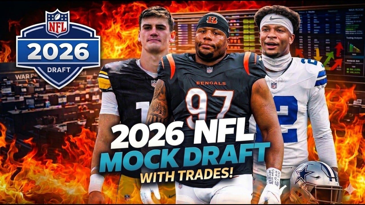 2026 Mock Draft AFTER DEXTER LAWRENCE TRADE 🚨