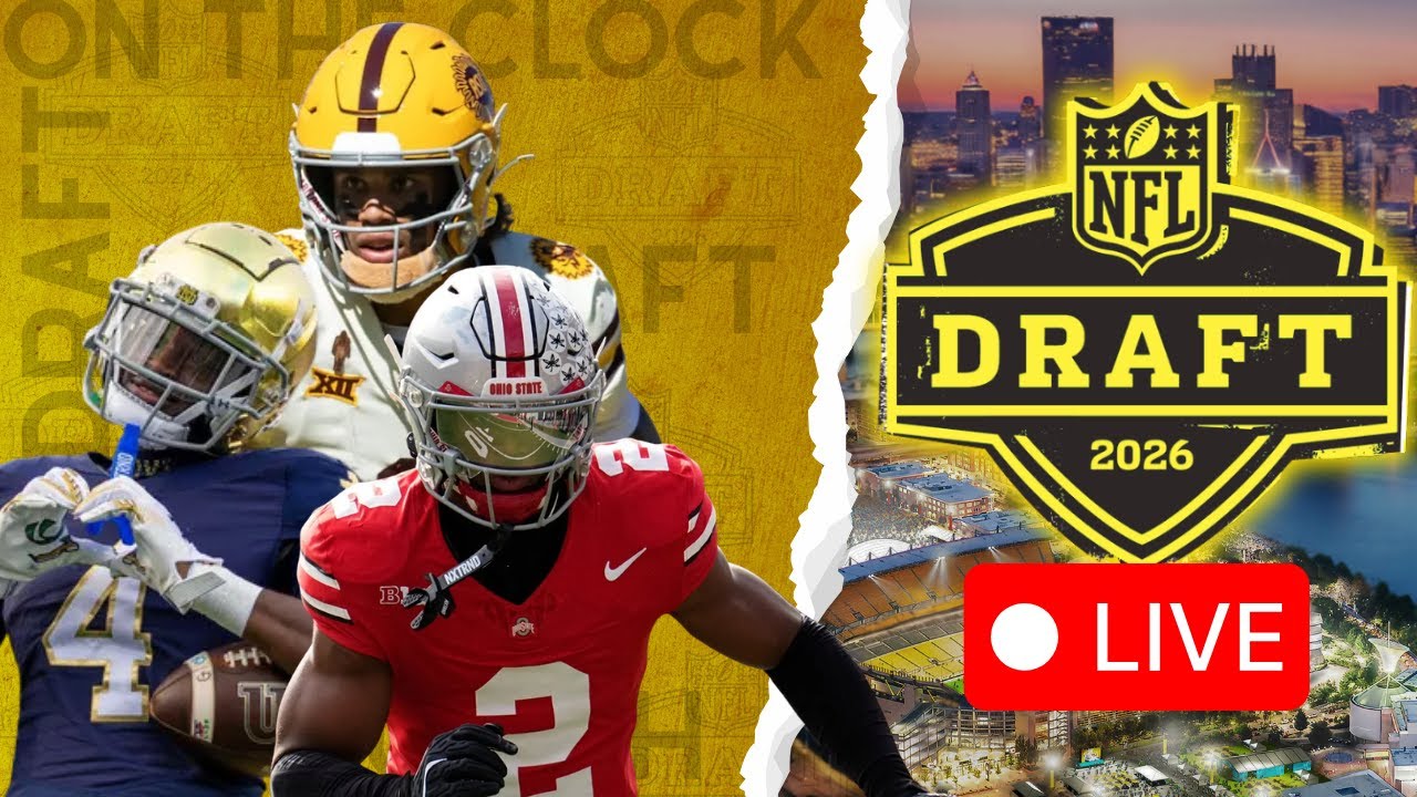 2026 NFL Draft LIVE SHOW!! Round 1 Reactions And Analysis! 2026 NFL Draft LIVE SHOW!! Round 1 Reactions And Analysis!