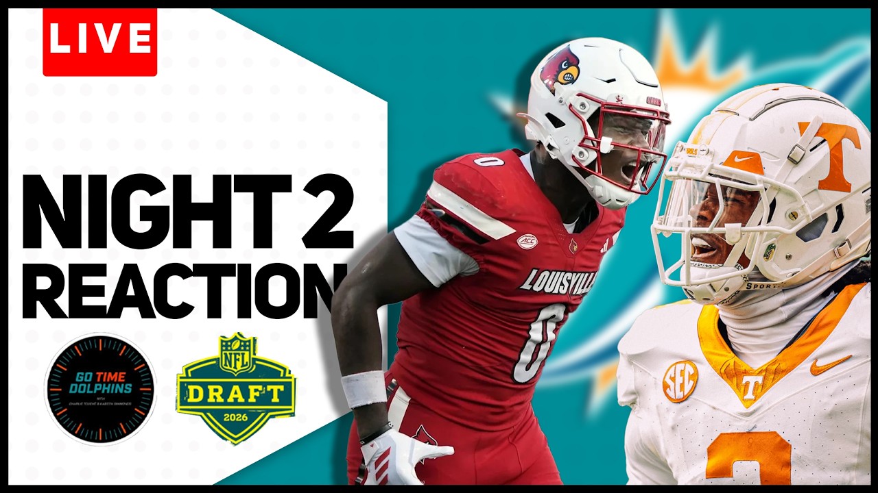 2026 NFL Draft Round 2-3 Watch Party | Miami Dolphins SIX Pick Reaction & Full Coverage 2026 NFL Draft Round 2-3 Watch Party | Miami Dolphins SIX Pick Reaction & Full Coverage