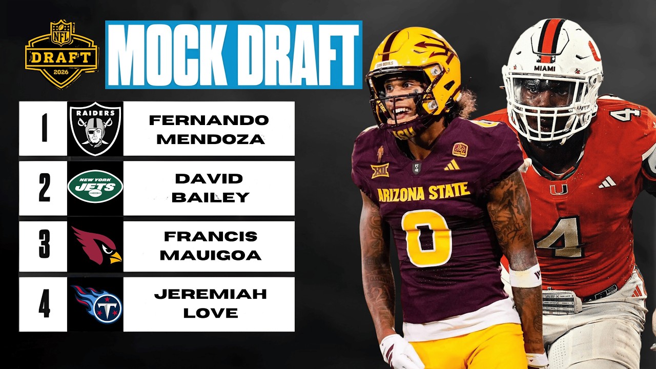 2026 NFL Duo Mock Draft… 2026 NFL Duo Mock Draft…