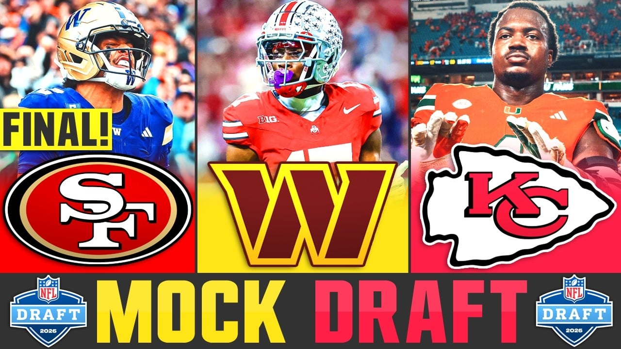 2026 NFL Mock Draft | Final Mock Before The Chaos