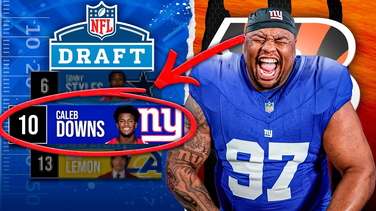 2026 NFL Mock Draft | Giants Trade Dexter Lawrence