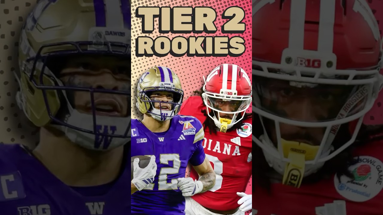 6 Rookie Prospects You NEED in Your Draft #FantasyFootball #NFL #NFLDraft