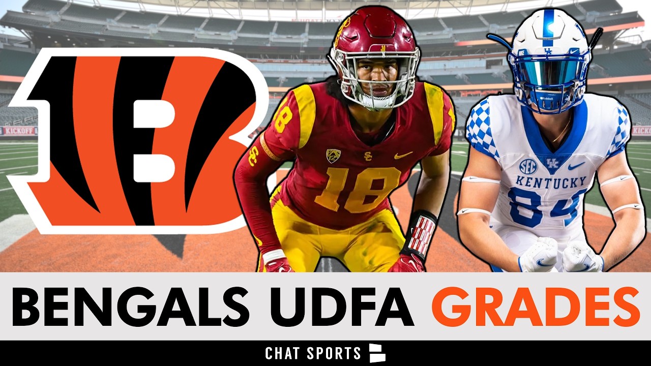 Bengals UDFA Grades For All Cincinnati Bengals Signings After 2026 NFL Draft Bengals UDFA Grades For All Cincinnati Bengals Signings After 2026 NFL Draft